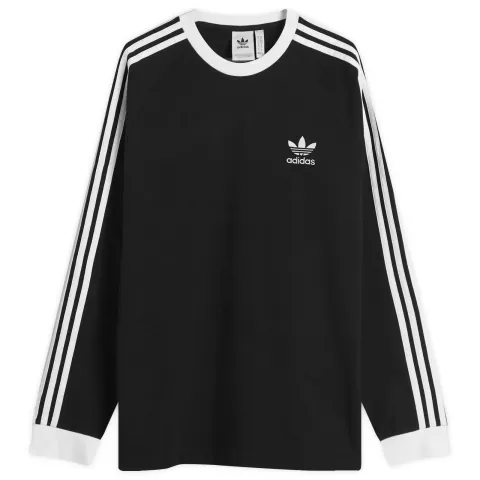 Long Sleeve 3 Stripe T-Shirt