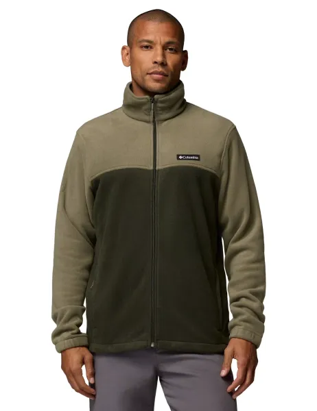Columbia Steens Mountain 2.0 Zip Up Fleece Jacket Khaki Mix