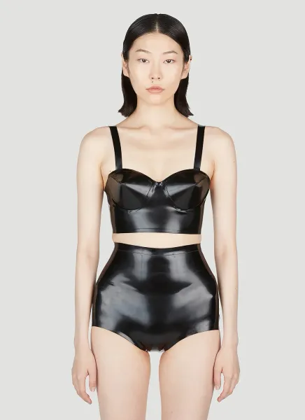 Latex Balconette Bra