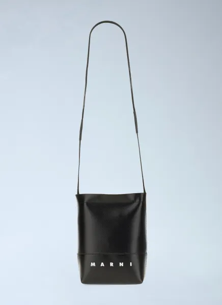 Shoelace Strap Crossbody Bag