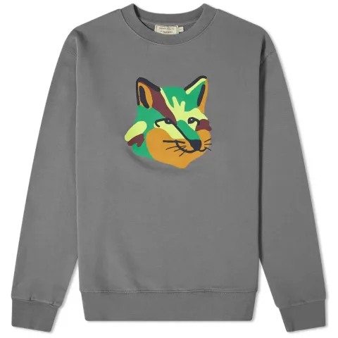 Maison Kitsuné Neon Fox Print Sweat