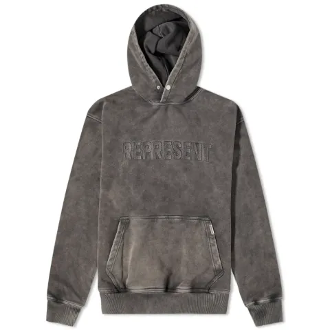 Embroidered Logo Hoodie