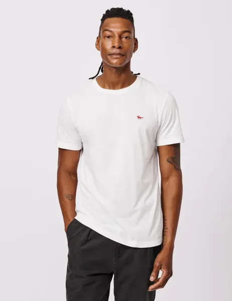 Aubin Pure Cotton T-Shirt White
