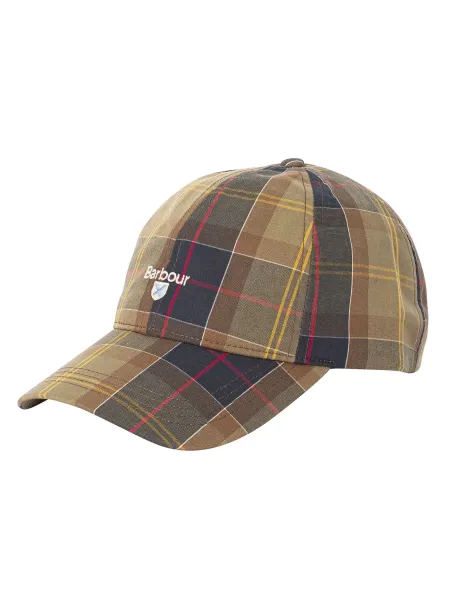 BARBOUR Tartan Sports Baseball Cap