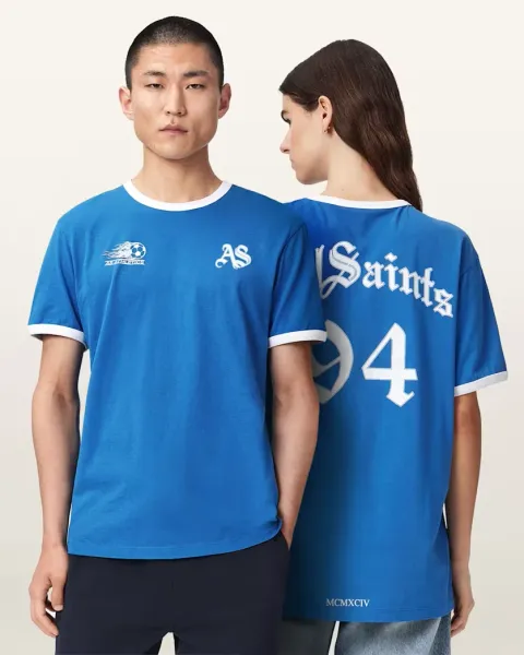 Azzurri Short Sleeve Football T-Shirt