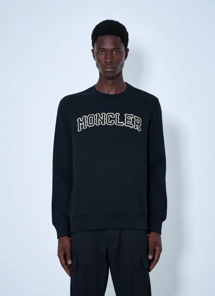 Logo Motif Sweatshirt