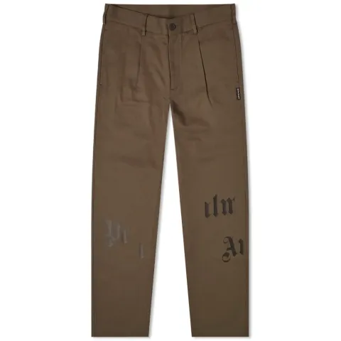 Broken Logo Military Chino