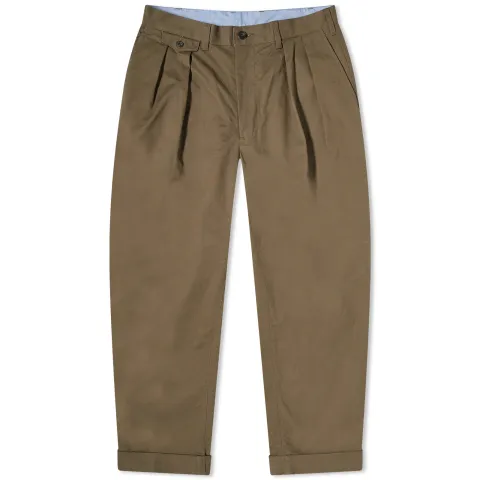 2 Pleat Twill Trouser