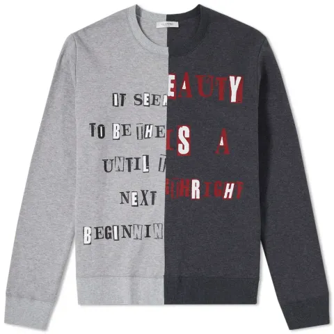 Jamie Reid Punk Poem Crew Sweat