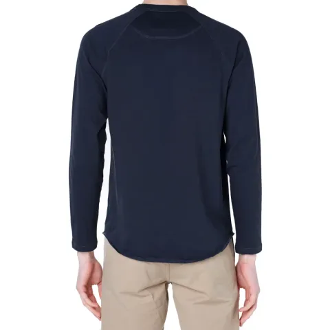 Long Sleeve Aske Perforated Jersey Tee