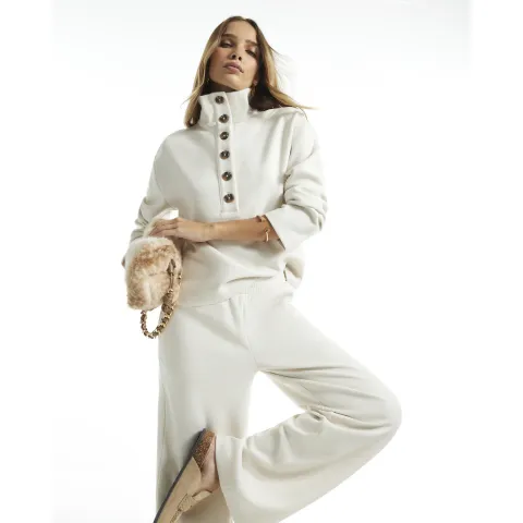 River Island Cosy Funnel Neck Sweatshirt