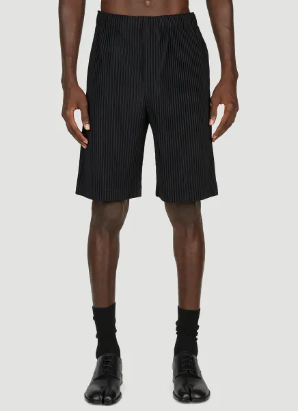 Plisse Shorts