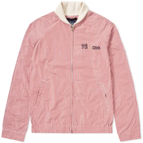Fred Perry x Thames Gingham Bomber Jacket