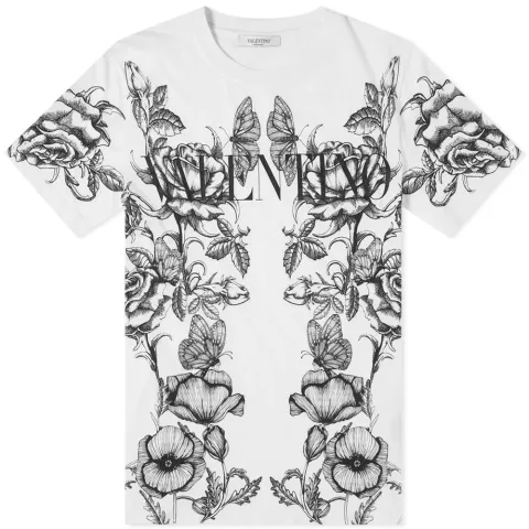 Floral Logo T-Shirt