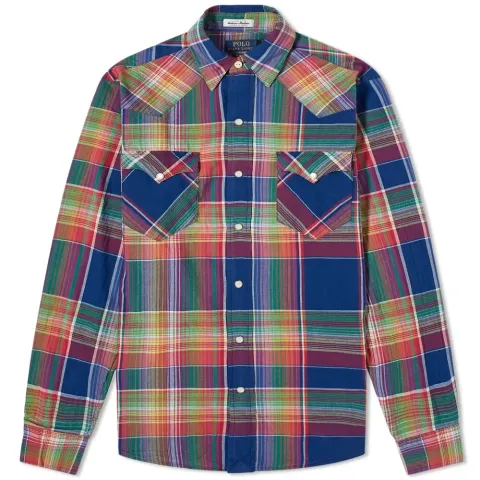 Madras Check Pocket Shirt