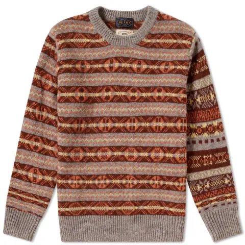 Fair Isle Crew Knit