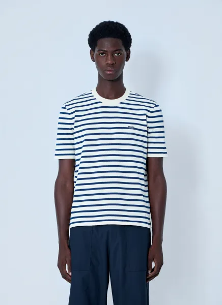 Striped Crewneck T-Shirt