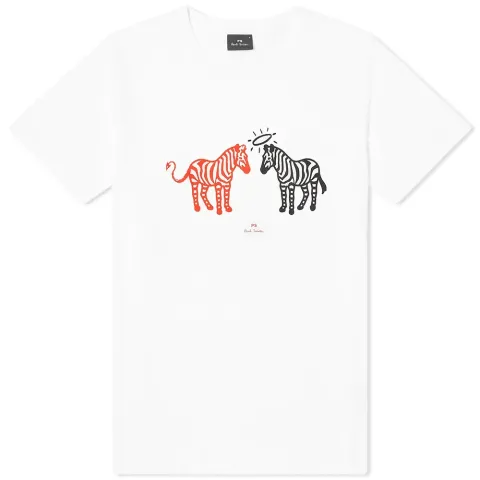 Double Zebra Print Tee