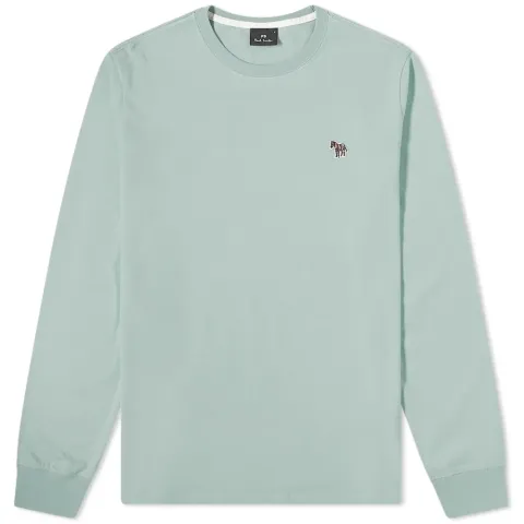 Long Sleeve Zebra Logo T-Shirt