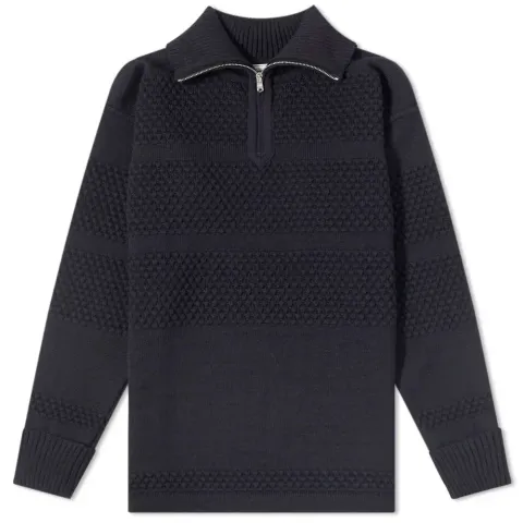 Fisherman Quarter Zip Knit