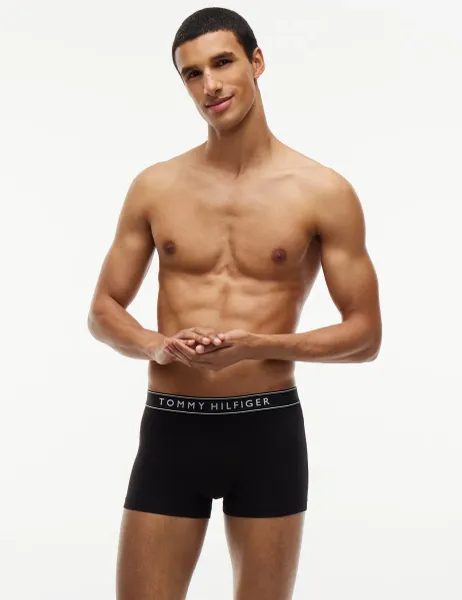 Tommy Hilfiger 5 Pack Everyday Essentials Cotton Rich Trunks