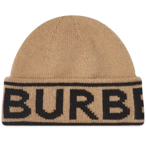 Logo Cashmere Knit Hat