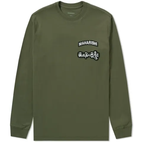 Long Sleeve Ohm Patch Logo Tee
