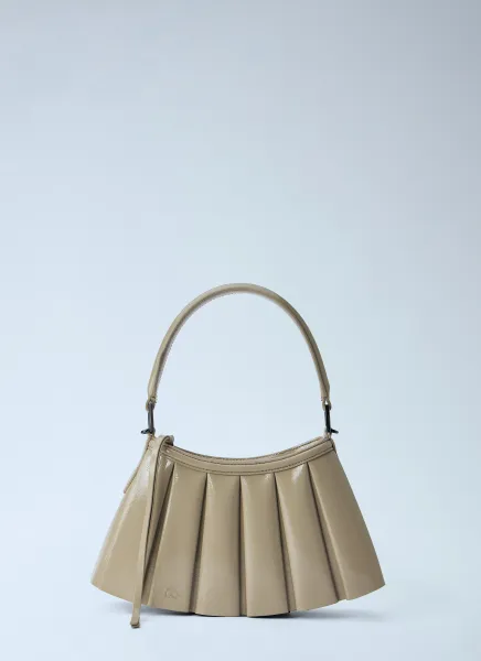 Lacoste Runway Small Patent Leather Lenglen Purse
