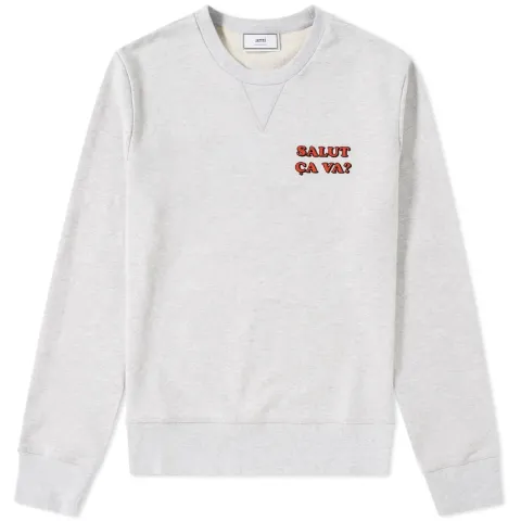AMI Salut Ca Va Crew Sweat