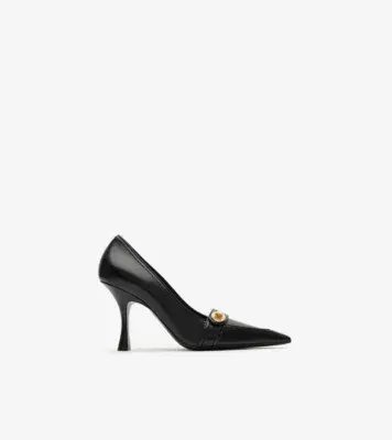 Leather Cotswolds High Pumps in Black