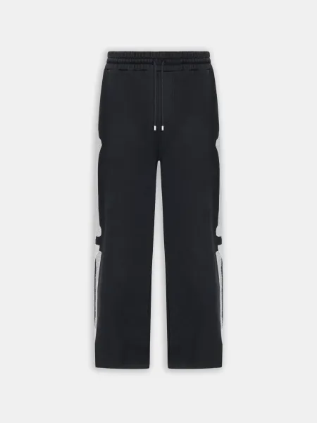 BONES OVERSIZED SWEATPANT - Black
