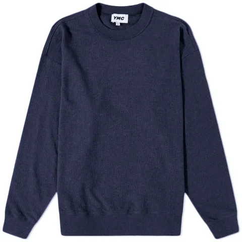 Melange Seersucker Sweat