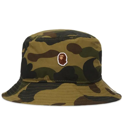 x New Era 1st Camo Bucket Hat
