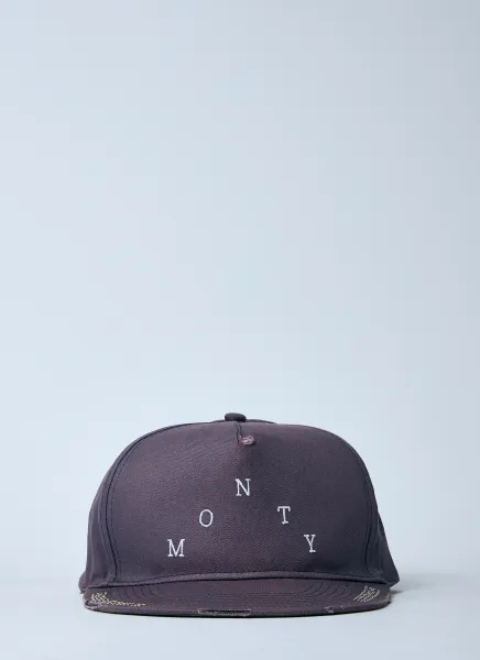 Embellished Logo Motif Baseball Cap
