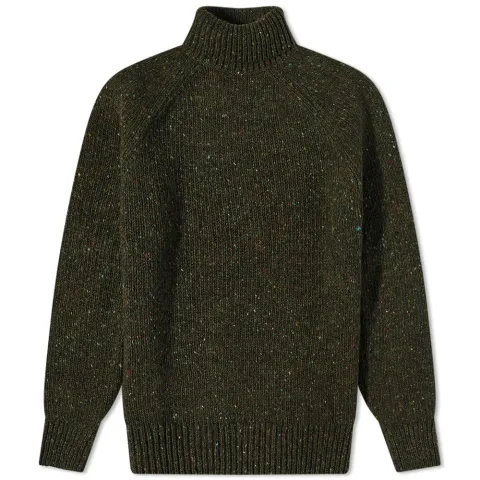 Donegal Roll Neck Knit
