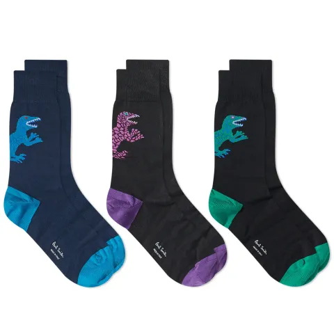 Dino Sock - 3 Pack