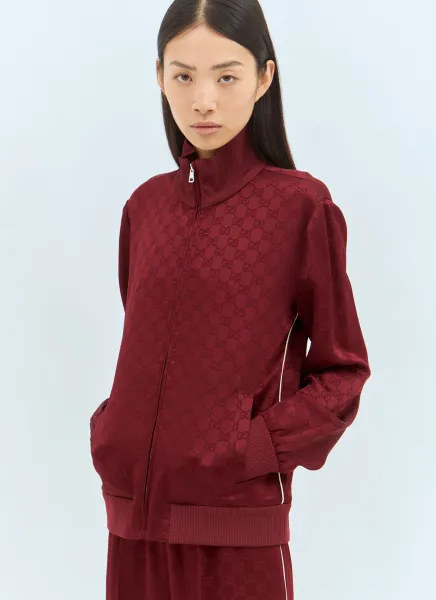 GG Jacquard Zip-Up Jacket