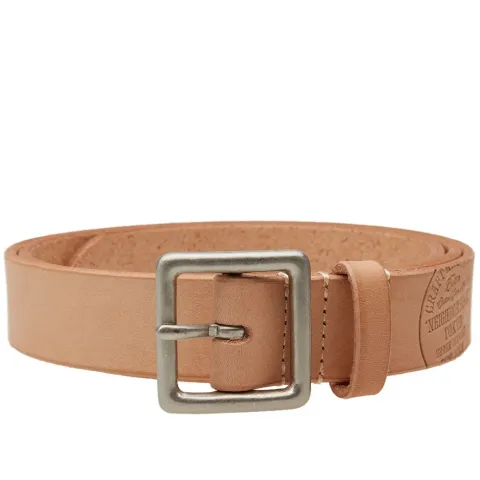 Square Buckle Garrison Belt