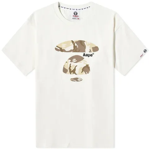 AAPE BGU Camo M Face Tee