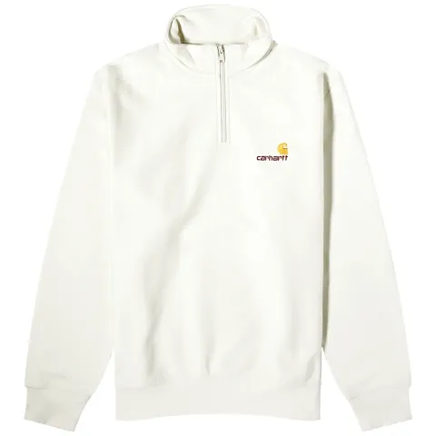 Half Zip American Script Crew Sweat