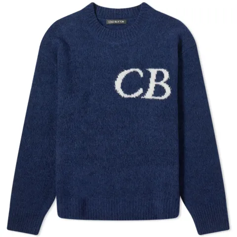 CB Logo Crew Knit Sweat