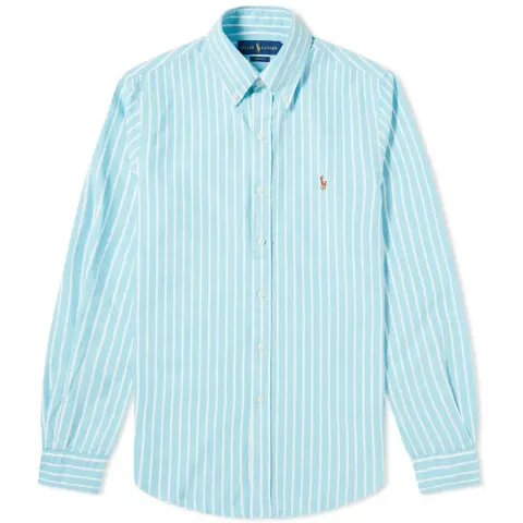 Button Down Stripe Oxford Shirt