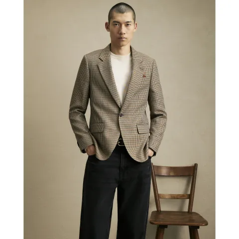 River Island Puptooth Check Blazer