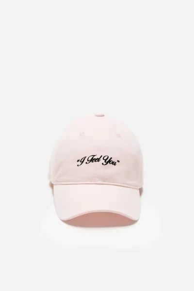Embroidered logo cap