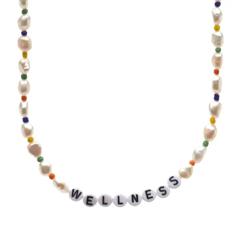 Wellness Pearl & Bead Necklace
