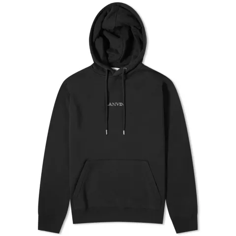 Embroidered Logo Hoodie