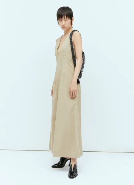 V Neck Maxi Dress
