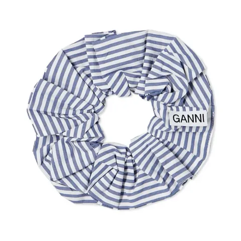Stripe Cotton Scrunchie