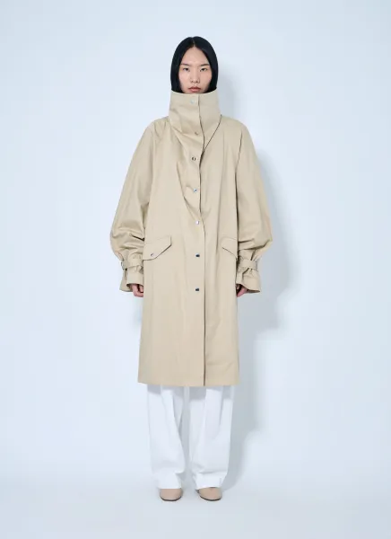 Oversized Cotton Trench