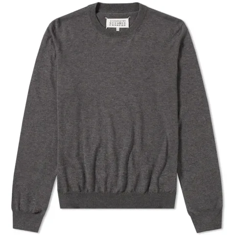 14 Cut Out Elbow Patch Knit Sweat
